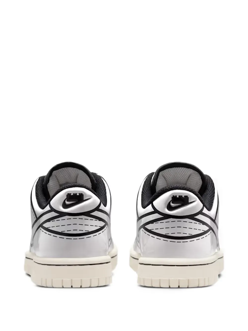 Nike Kids x LEGO Dunk Low sneakers Wit