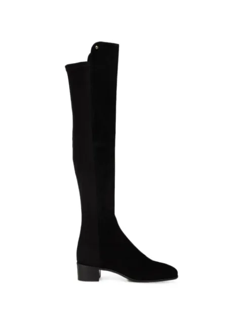 Stuart Weitzman City suede over-the-knee boots