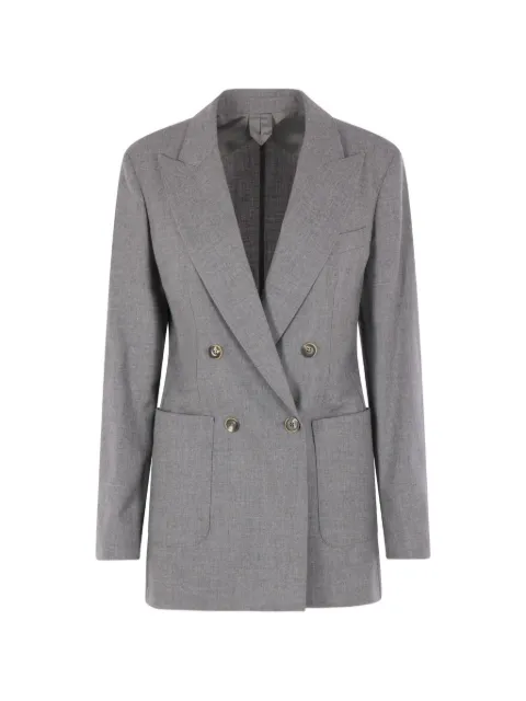 Max Mara double-breasted peak-lapels blazer