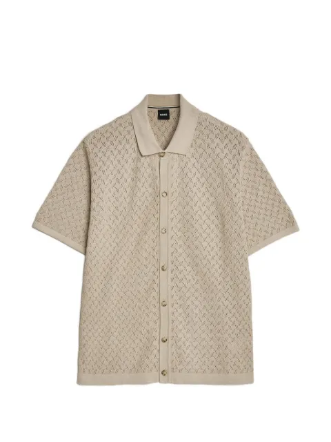 BOSS ポインテールニット ショートスリーブジャケット