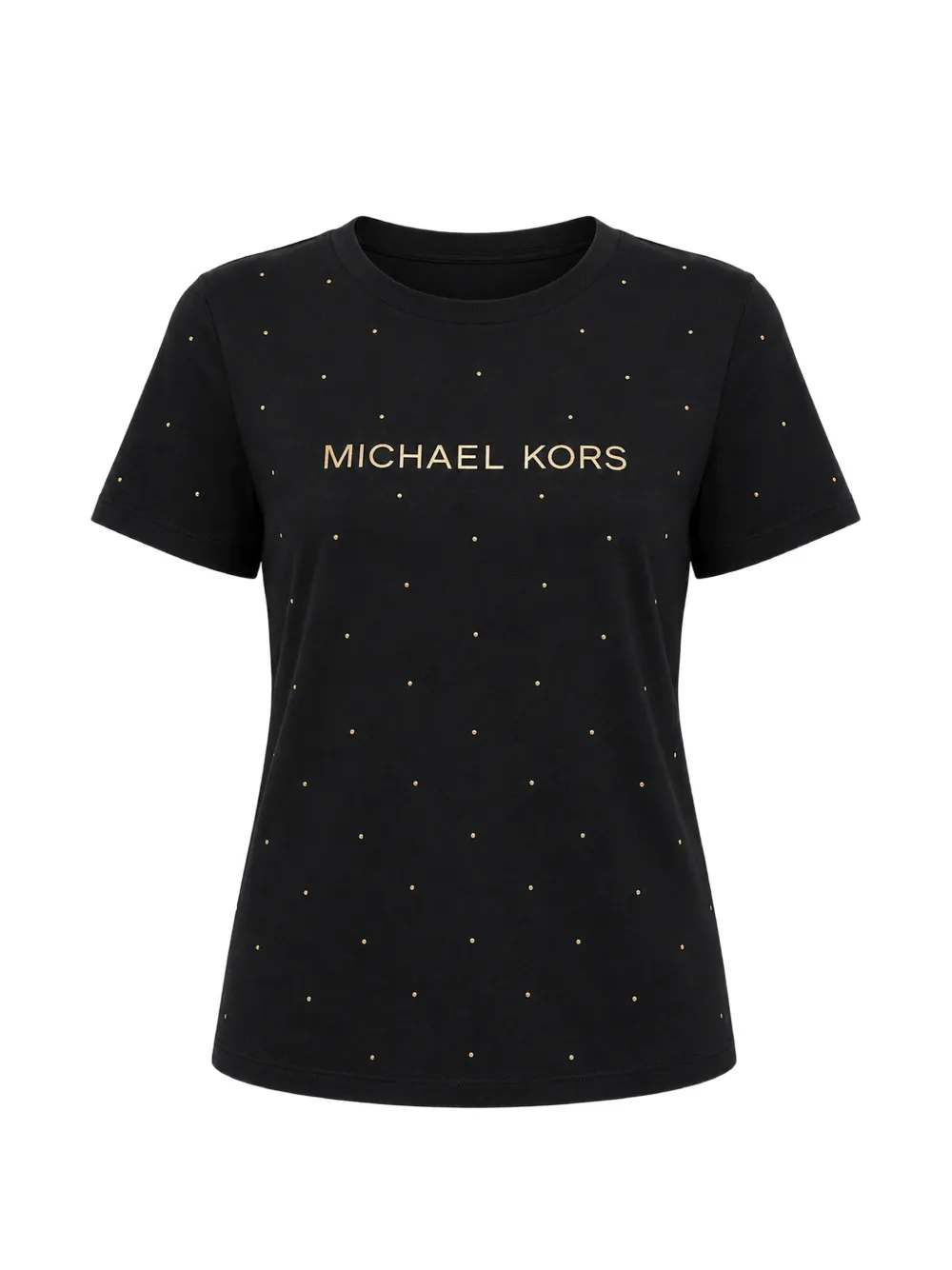 Michael Kors classic MK stud tee - Schwarz