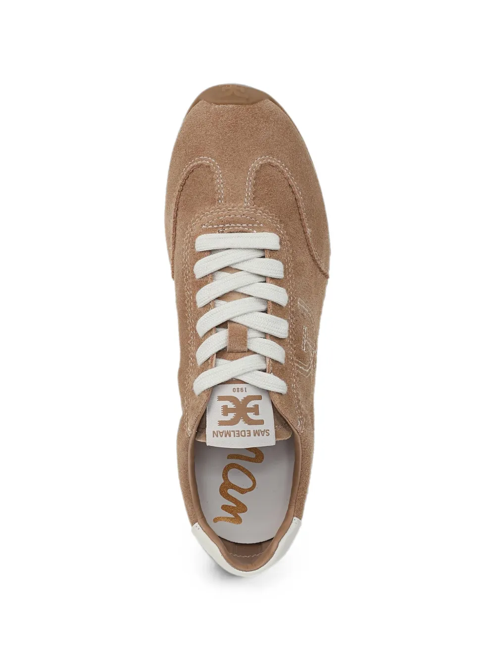 Sam Edelman Isella sneakers met geborduurd logo Beige