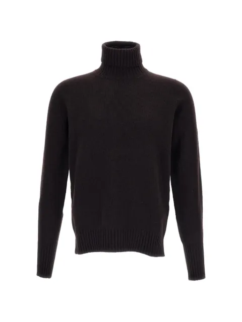 Drumohr jersey de punto con cuello vuelto