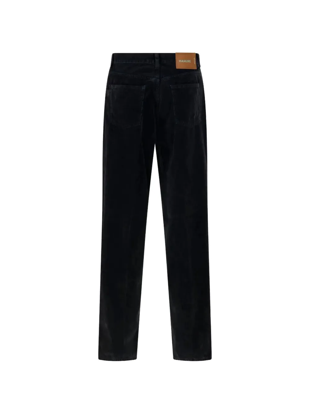 Haikure Jeans met riemlussen Zwart