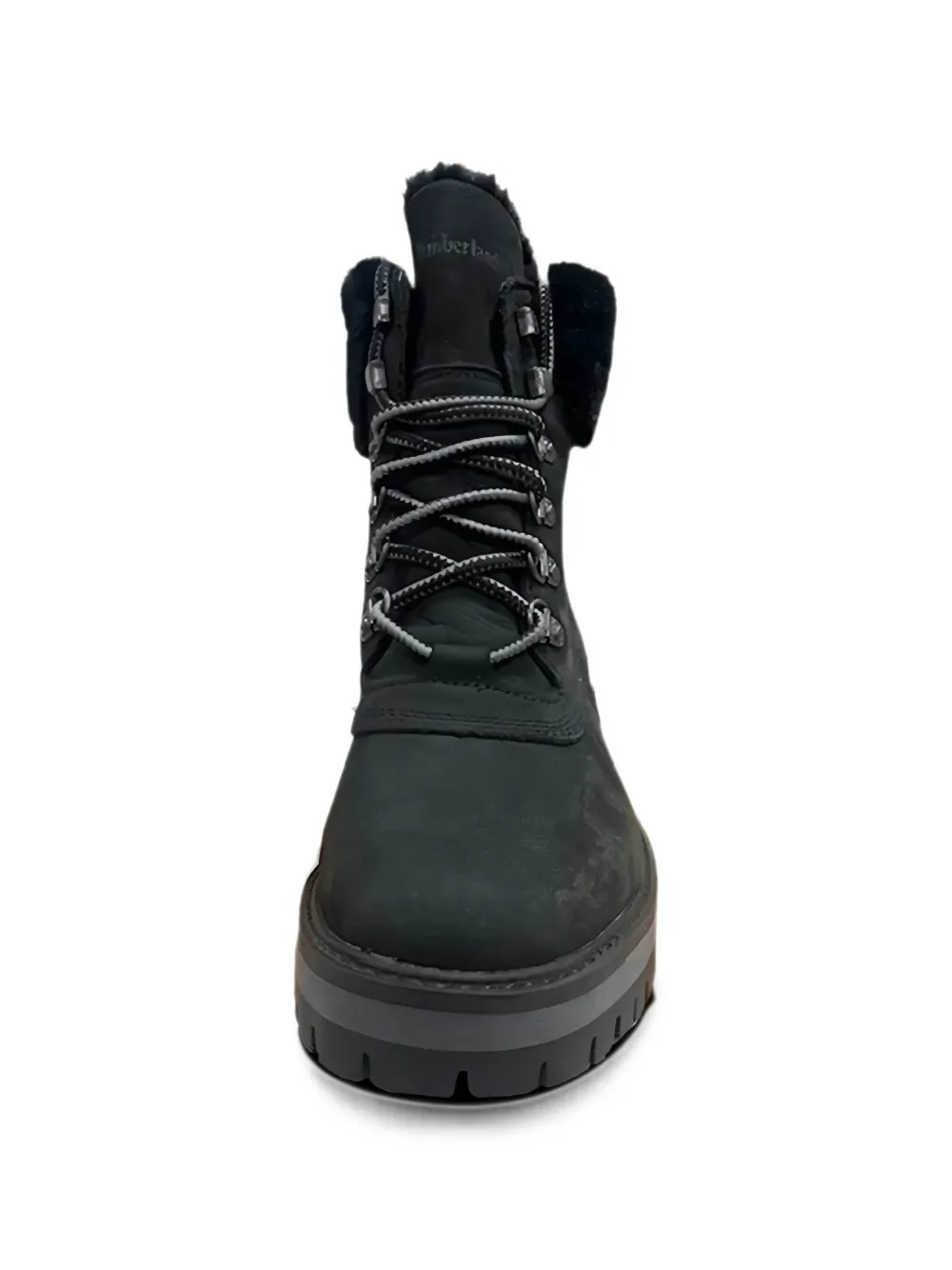 Timberland Courmayeur Valley shearling-trim ankle boots Zwart