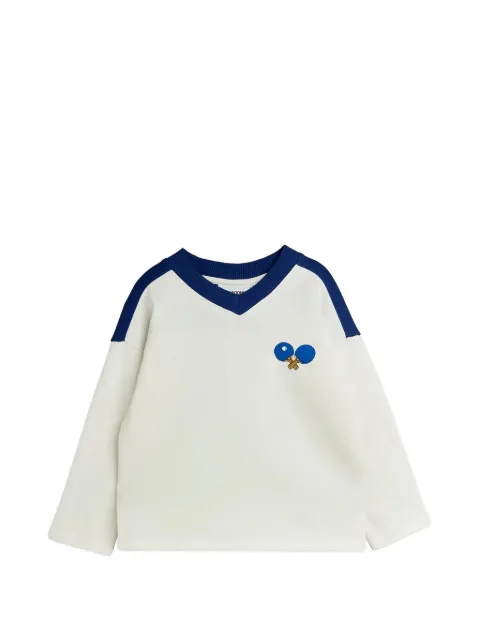 Mini Rodini graphic-print long-sleeves T-shirt