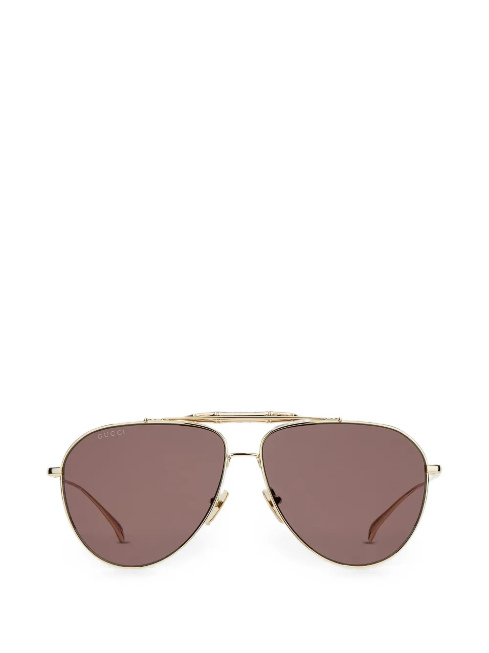 Gucci Pilot sunglasses - Gold