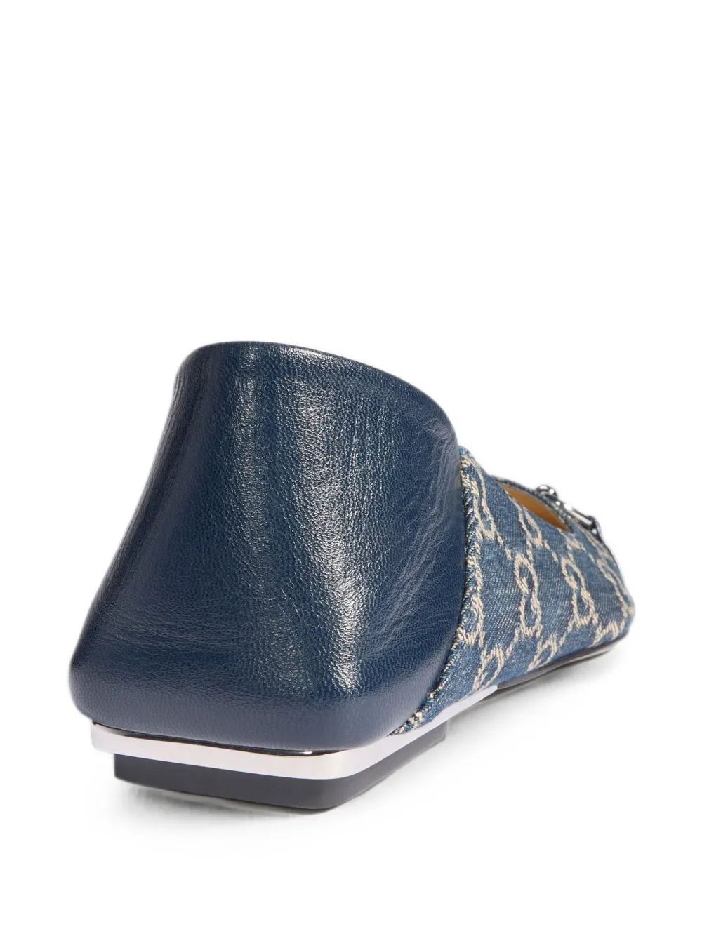 Gucci Vittoria GG canvas ballet flats Blauw