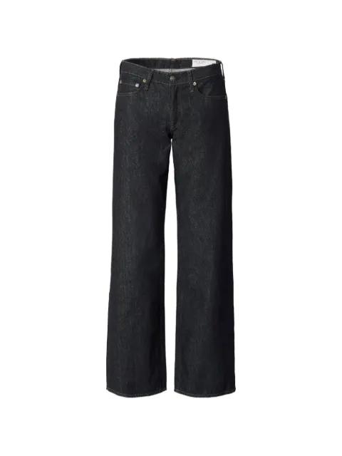 rag & bone button-up straight-leg jeans