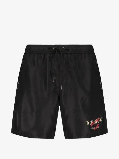 Iceberg bañador con logo estampado