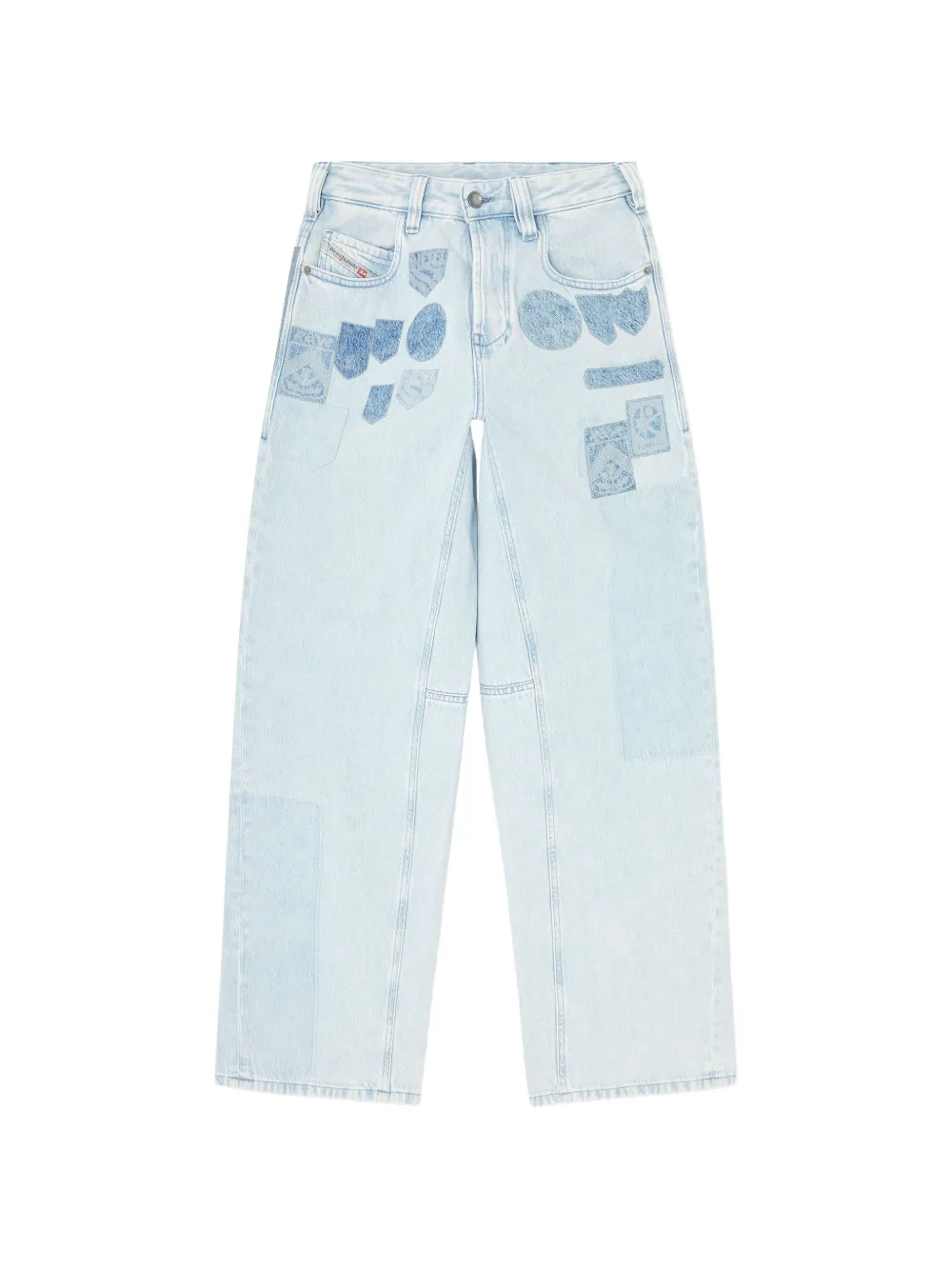 Diesel 1997 D-Enim-M Jeans mit lockerem Schnitt - Blau