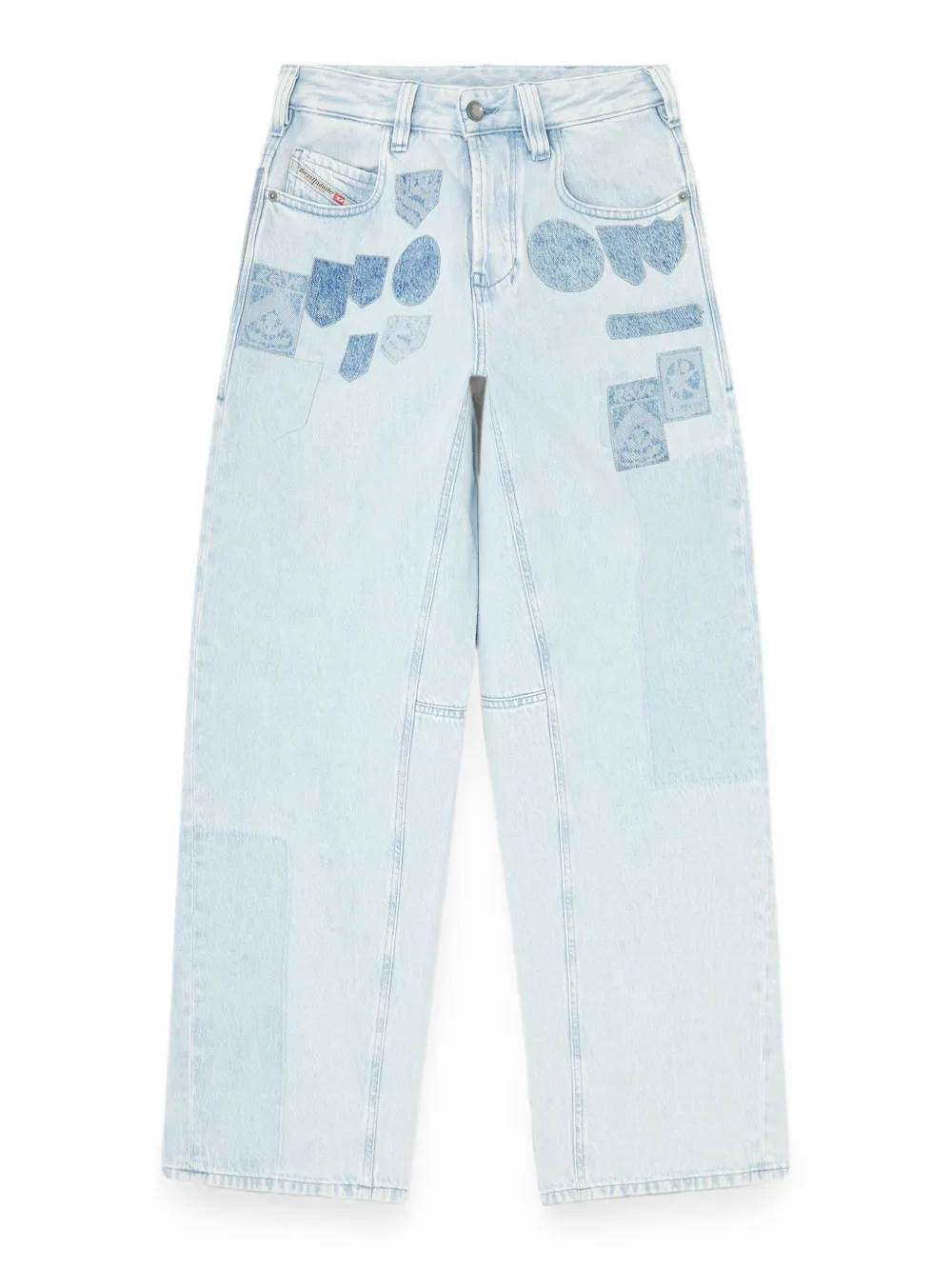 Diesel 1997 D-Enim-M jeans met normale taille Blauw