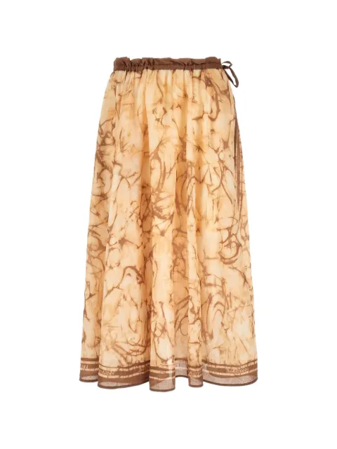 ZIMMERMANN Indra midi skirt