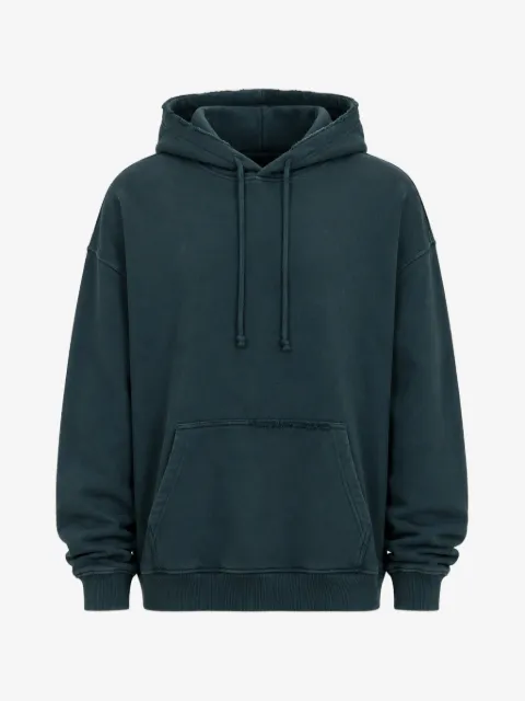 Diesel hoodie with rips and crystal details