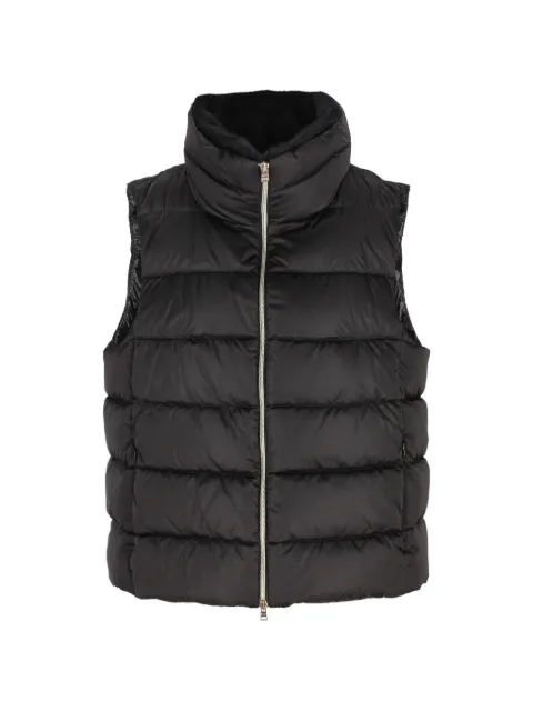 Herno quilted high-neck gilet