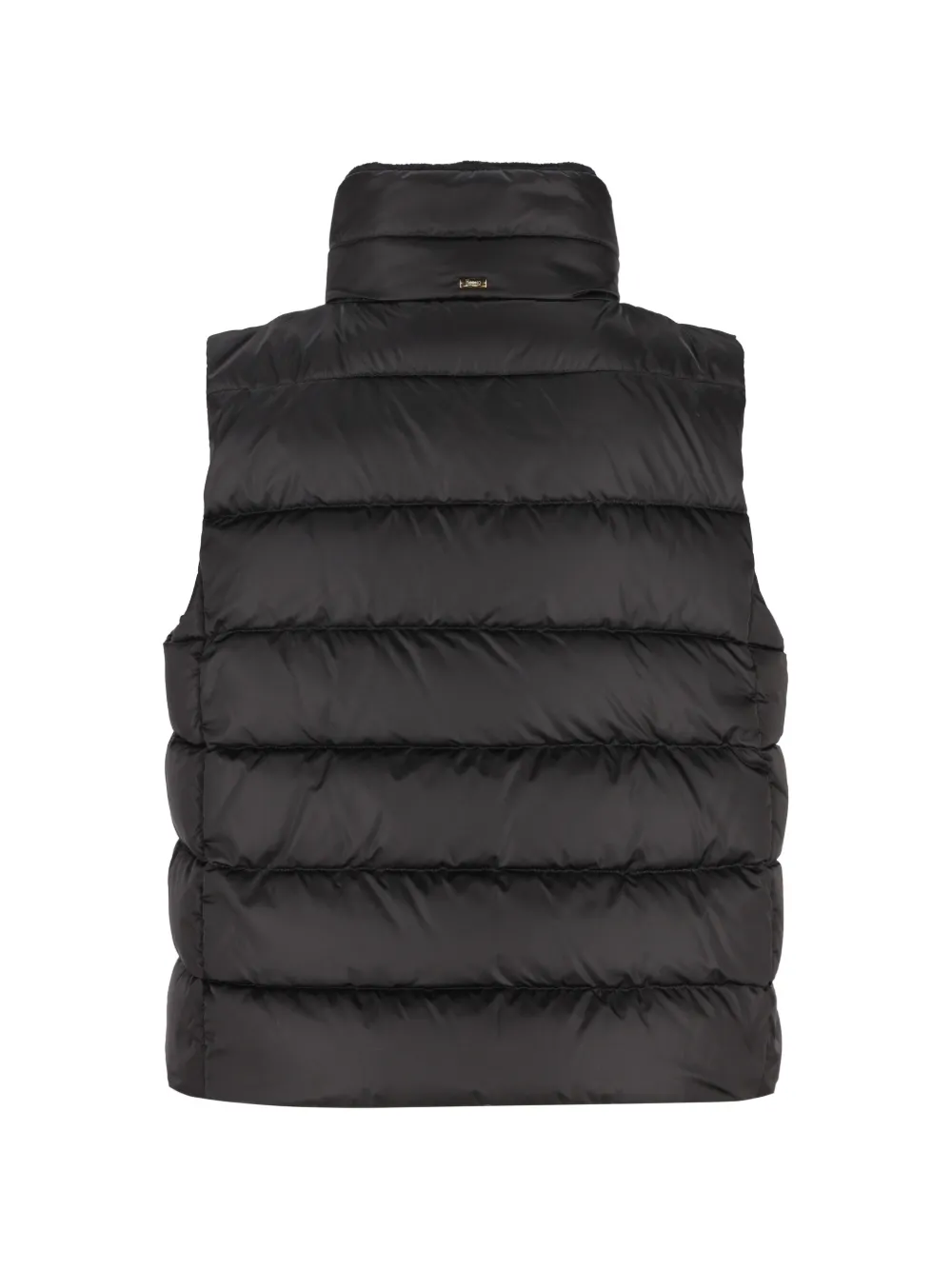 Herno Bodywarmer met hoge hals Zwart