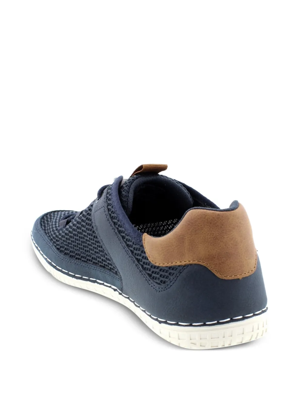 Bugatti mesh-panel toggle-fastening sneakers Blauw