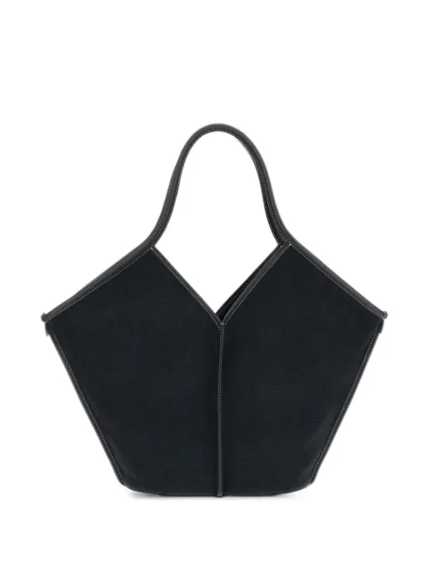 Hereu Calella leather-trim tote bag