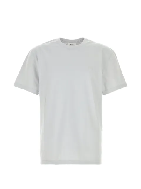 Alexander McQueen T-SHIRT JERSEY REGULAR FIT S/S C-NECK EMBOSSED COTTON