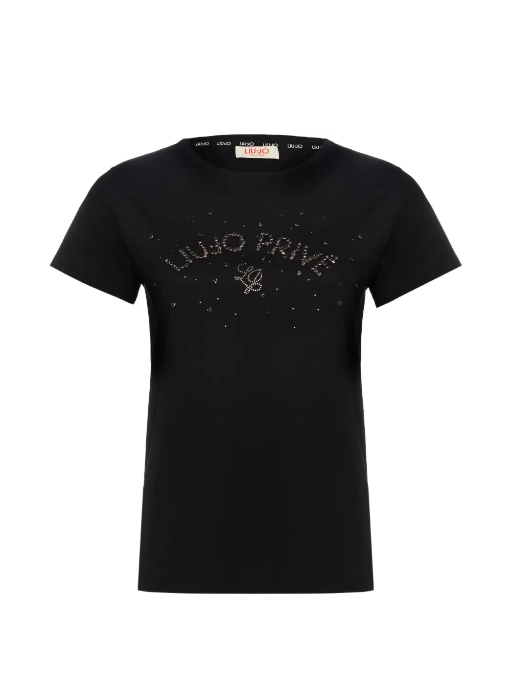 LIU JO logo T-shirt - Nero