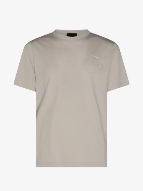 Moncler three-dimensional logo cotton T-shirt