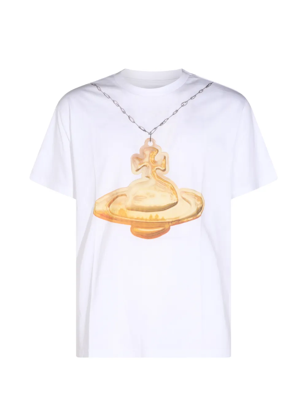 Vivienne Westwood gold Orb classic T-shirt - Bianco