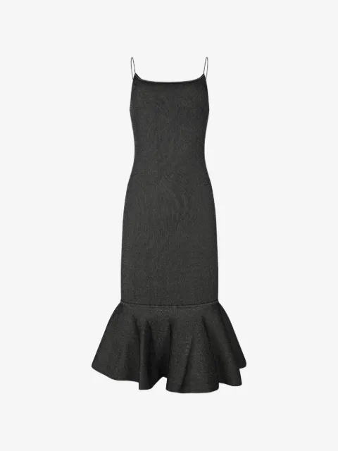 Jacquemus vestido midi Pina con tirantes finos
