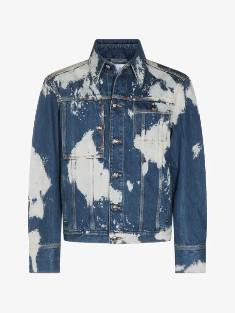 Vivienne Westwood bleach-effect denim jacket