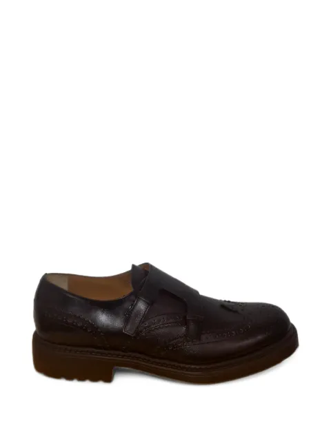 Doucal's brogue monk shoes