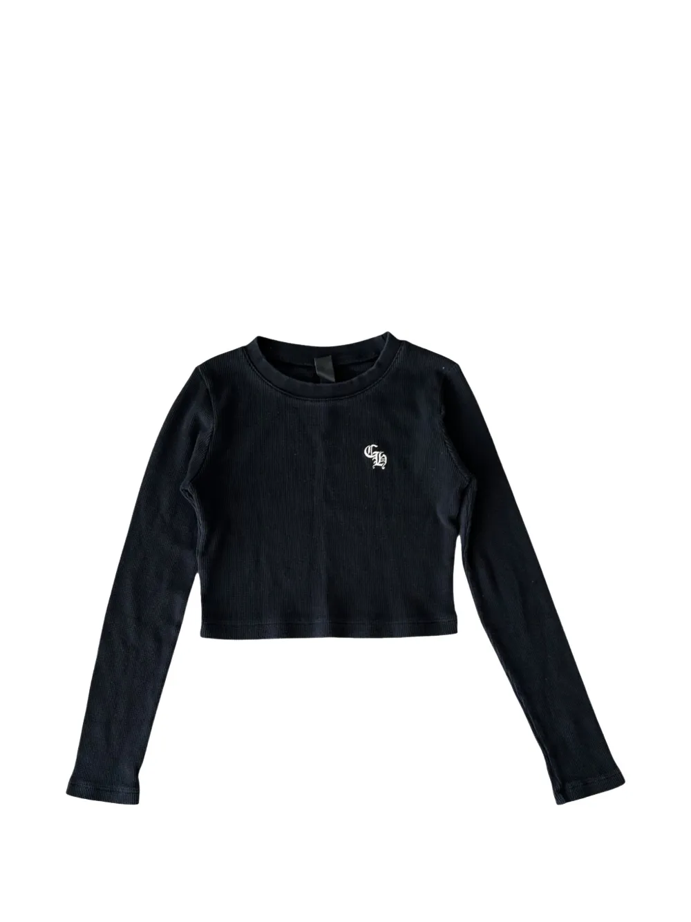 Chrome Hearts T-Shirt mit Logo-Stickerei - Schwarz