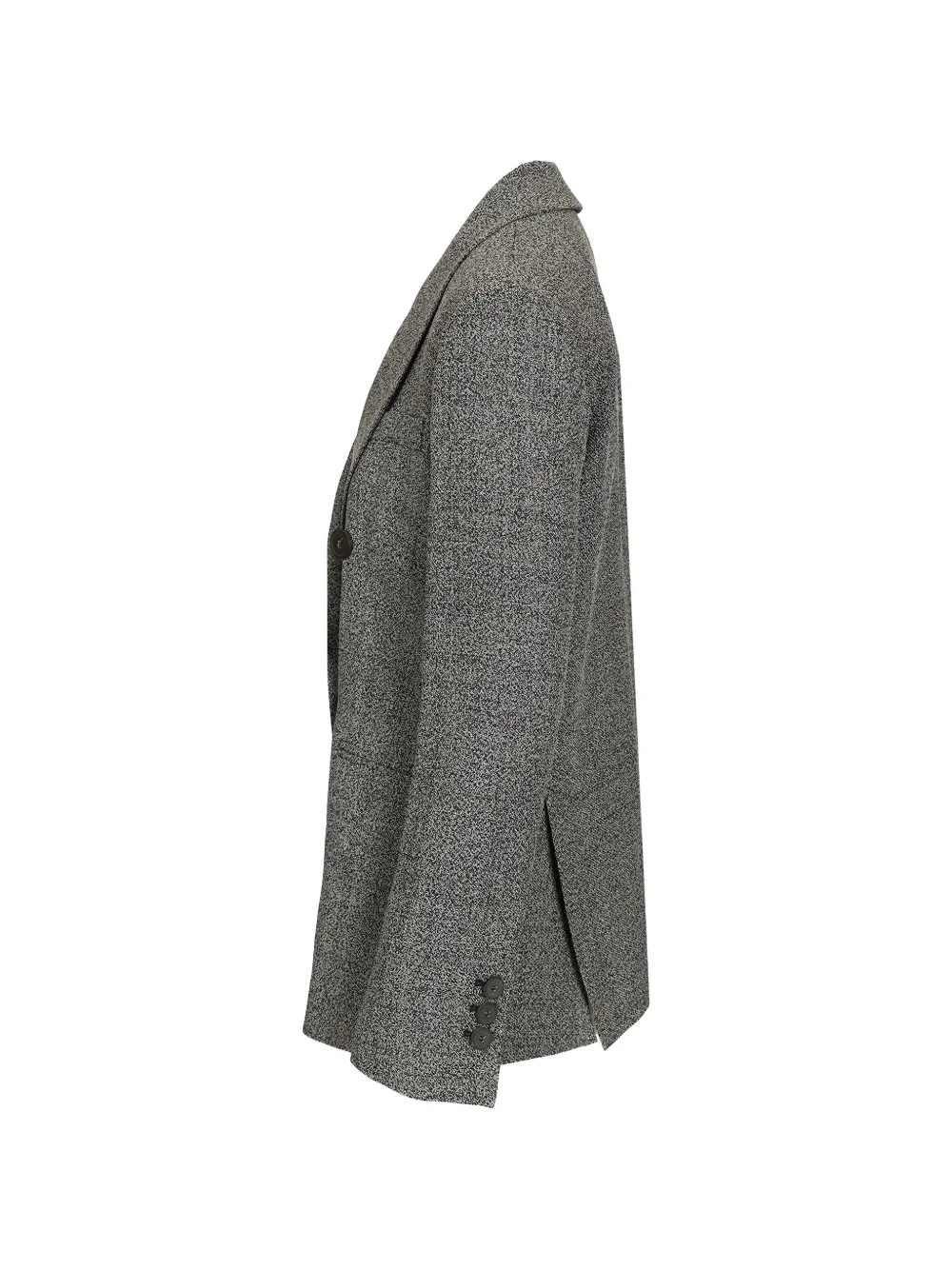 Emporio Armani Blazer met dubbele rij knopen Grijs