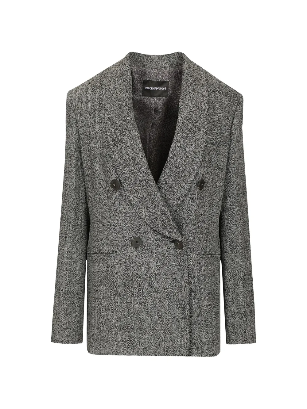 Emporio Armani double-breasted blazer - Grey