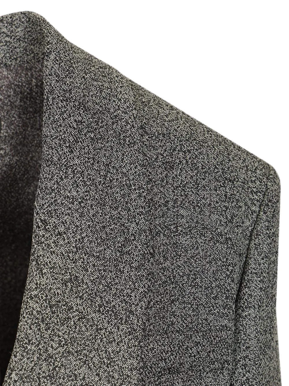 Emporio Armani Blazer met dubbele rij knopen Grijs