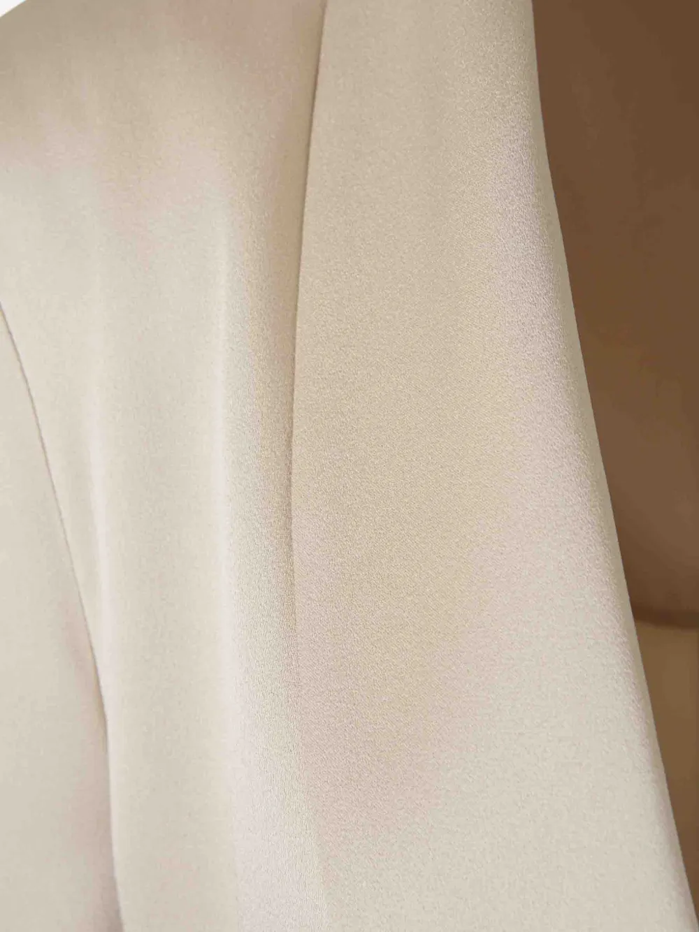 Herno Blazer met sjaalrevers en ceintuur Beige