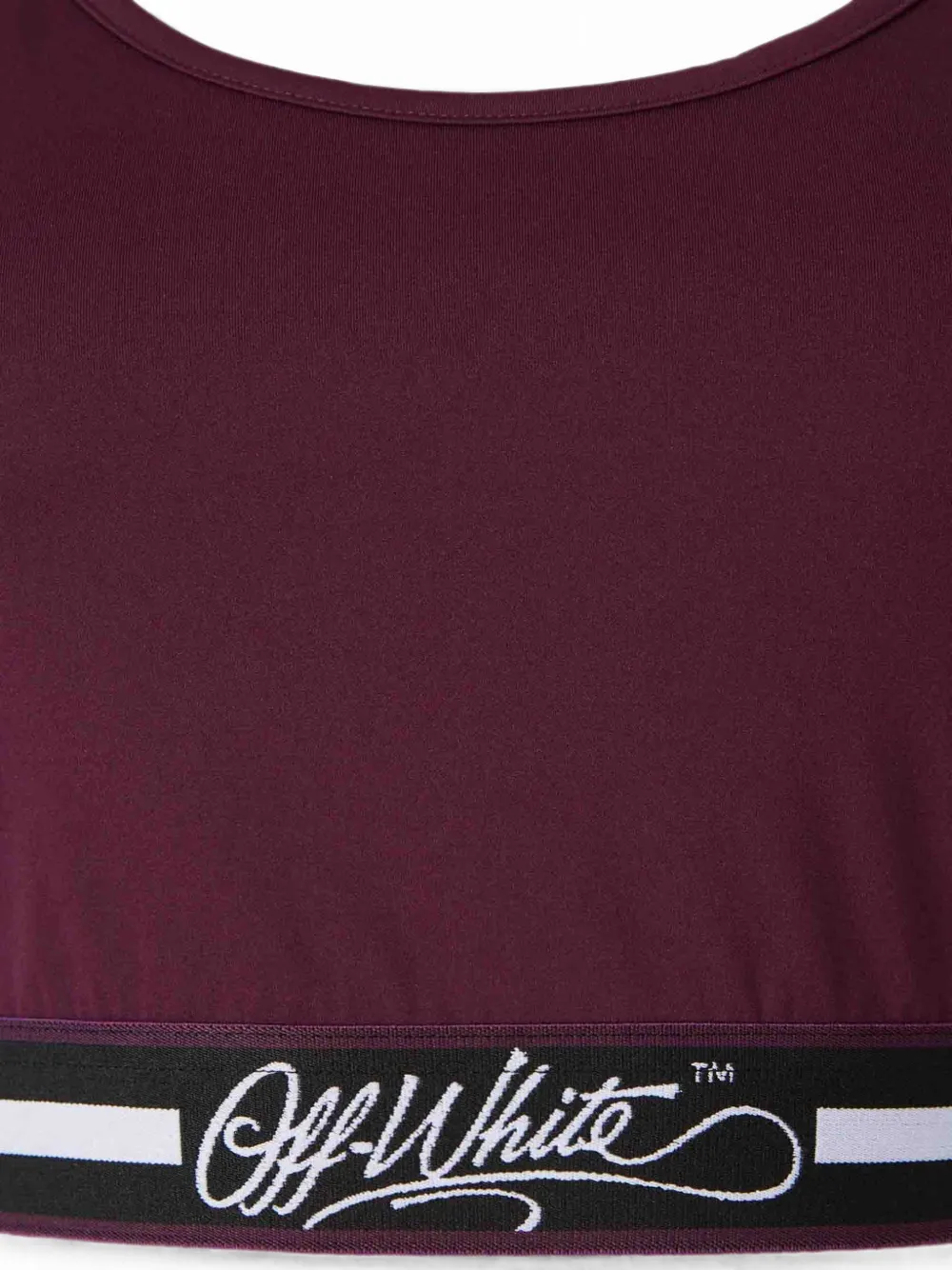 Off-White Cropped top Rood