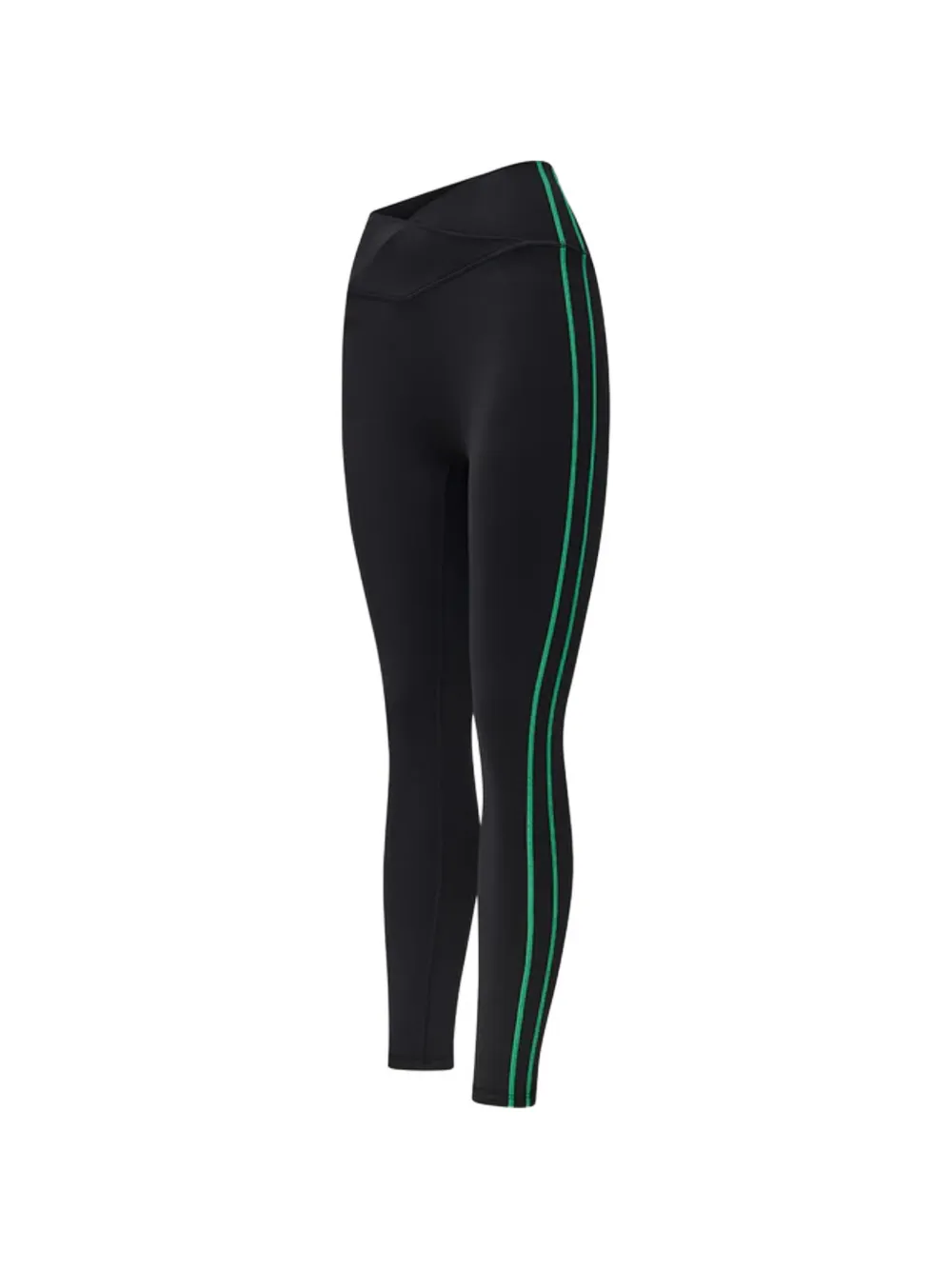 P.E Nation Clarity side-stripe leggings - Schwarz