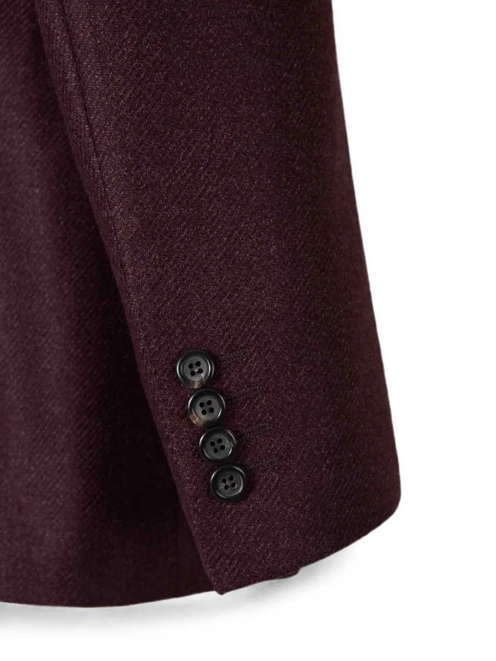 Canali Wollen blazer met enkele rij knopen Rood