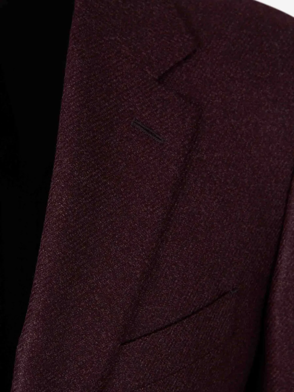 Canali Wollen blazer met enkele rij knopen Rood