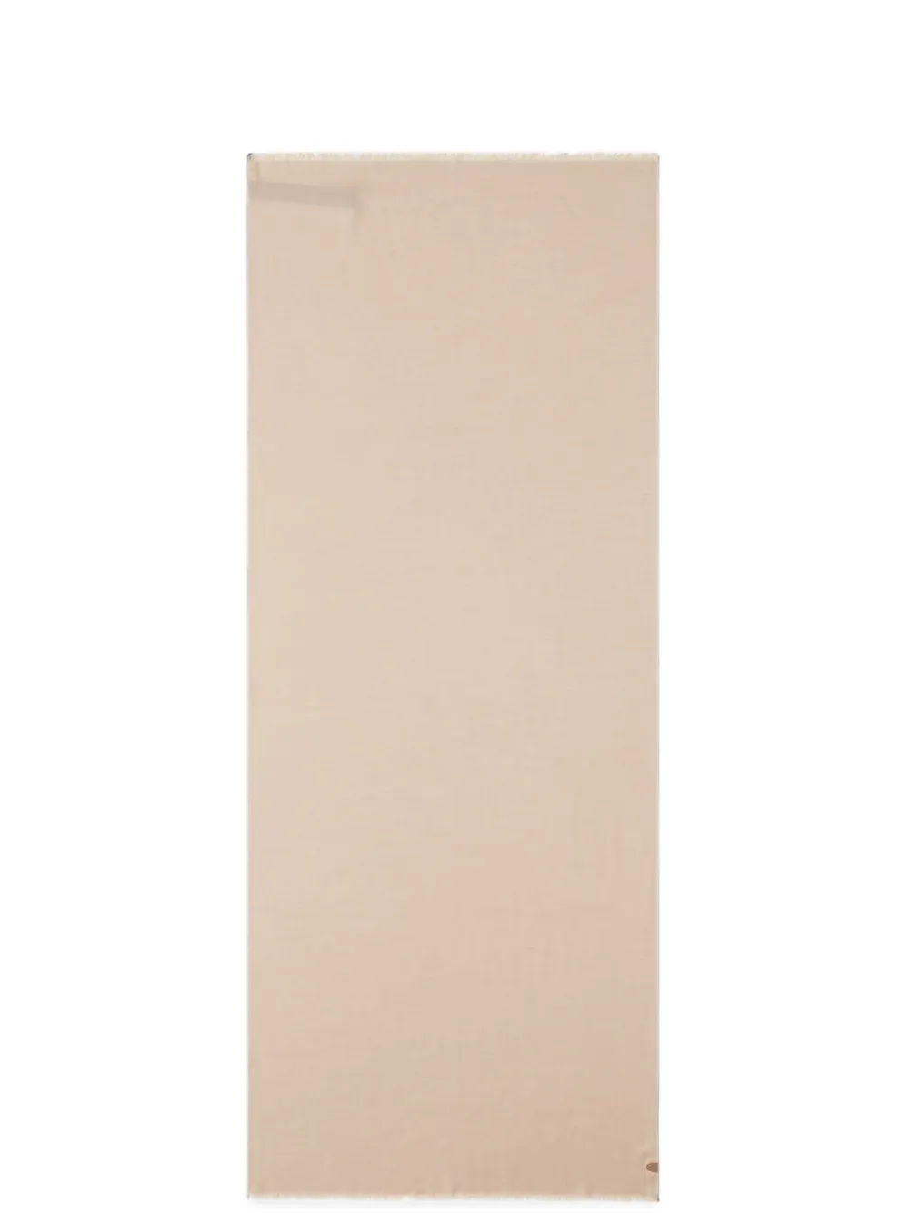 Brioni frayed scarf - Toni neutri