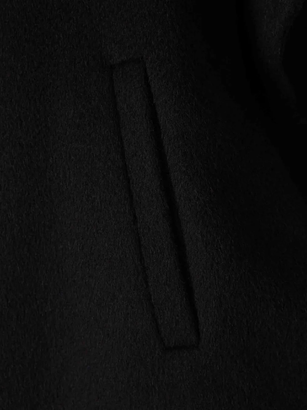 Herno short-sleeve high-neck jacket Zwart