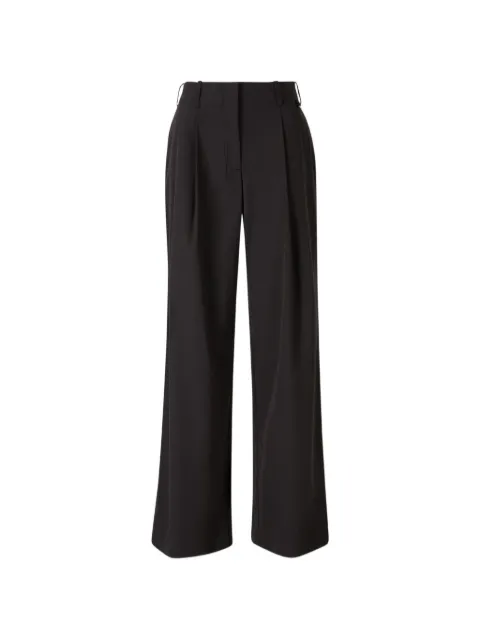 Herno pleated-design wide-leg trousers