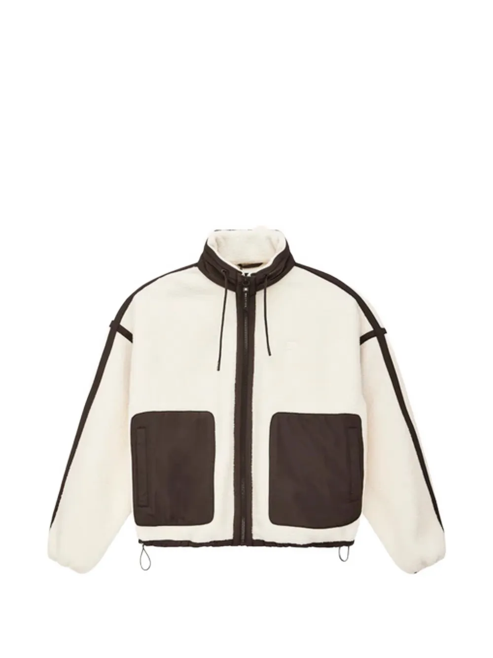 P.E Nation Lennon sherpa jacket - Nude