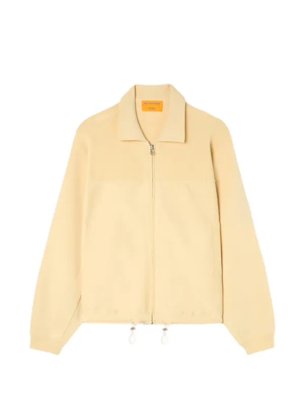 Guest In Residence Zip-up Drawstring Jacket in Yellow