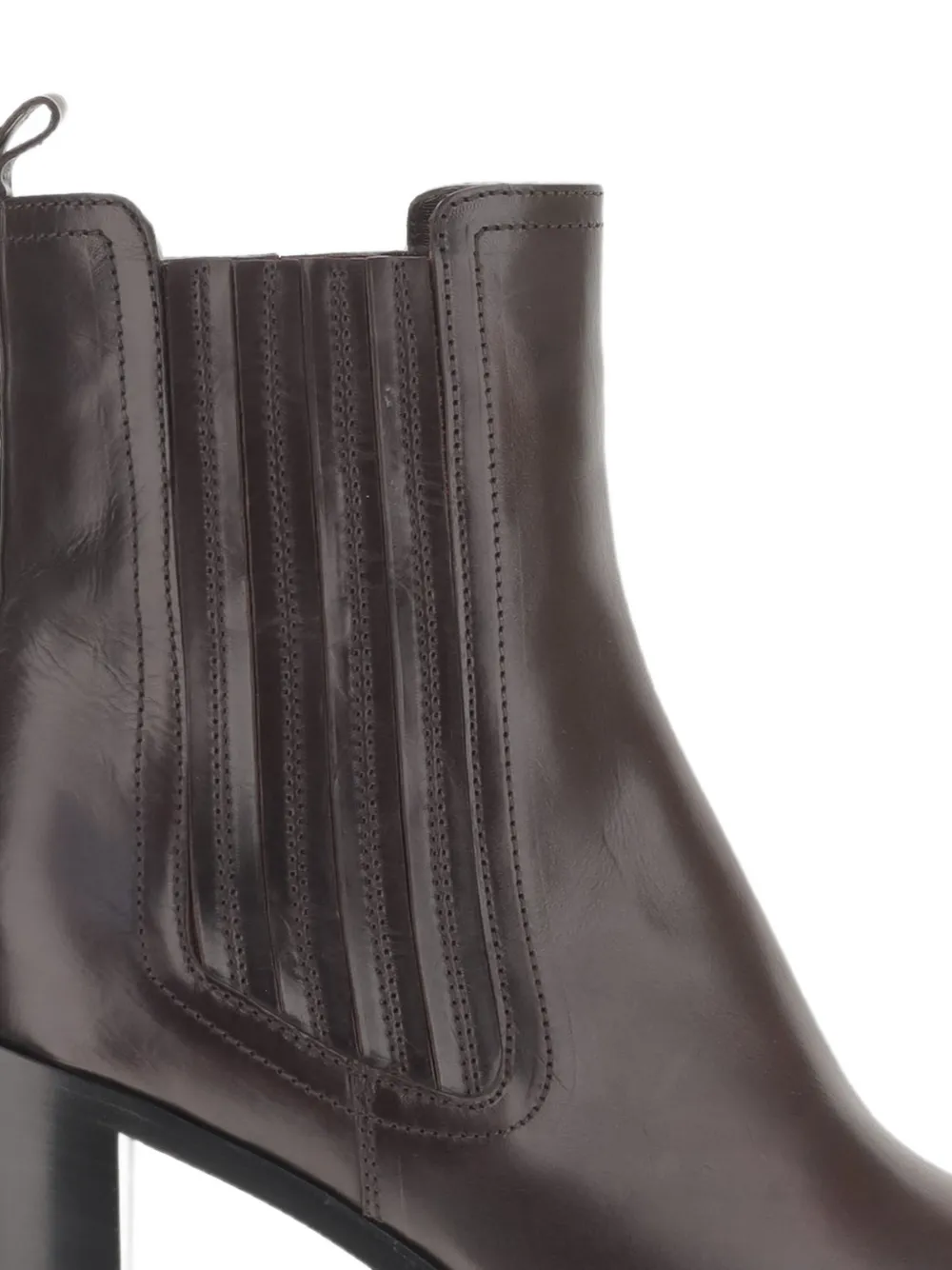 Sartore pointed-toe elasticated ankle boots Bruin