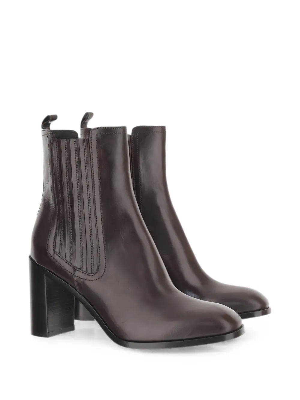 Sartore pointed-toe elasticated ankle boots Bruin