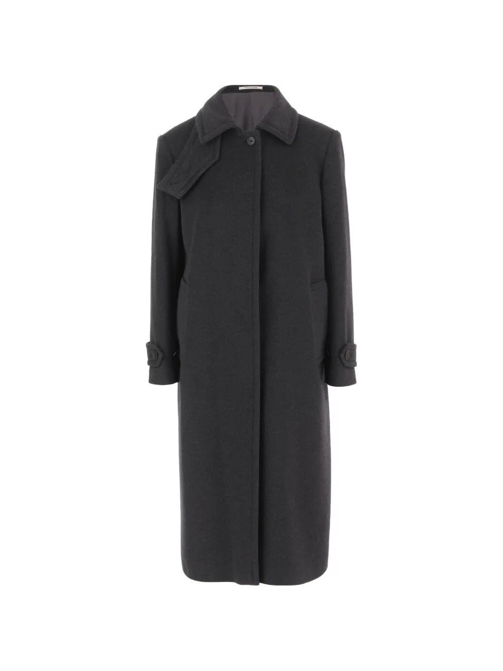 Tagliatore button-fastening cashmere coat - Grey