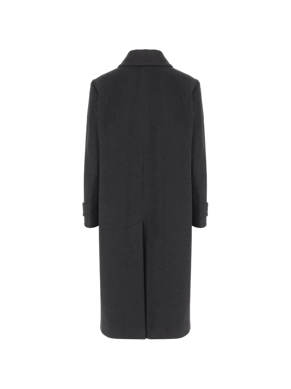 Tagliatore button-fastening cashmere coat Grijs