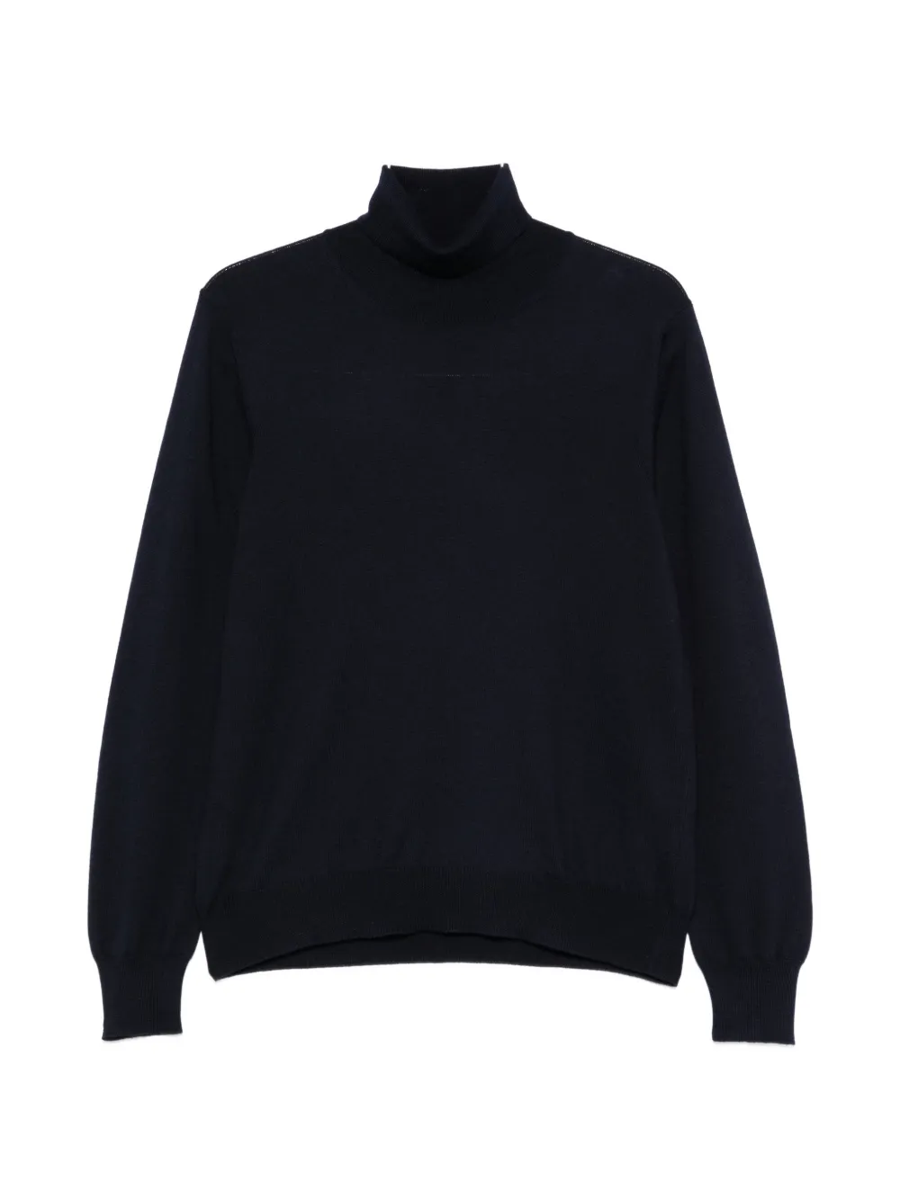 Tagliatore Pullover mit Stehkragen - Blau