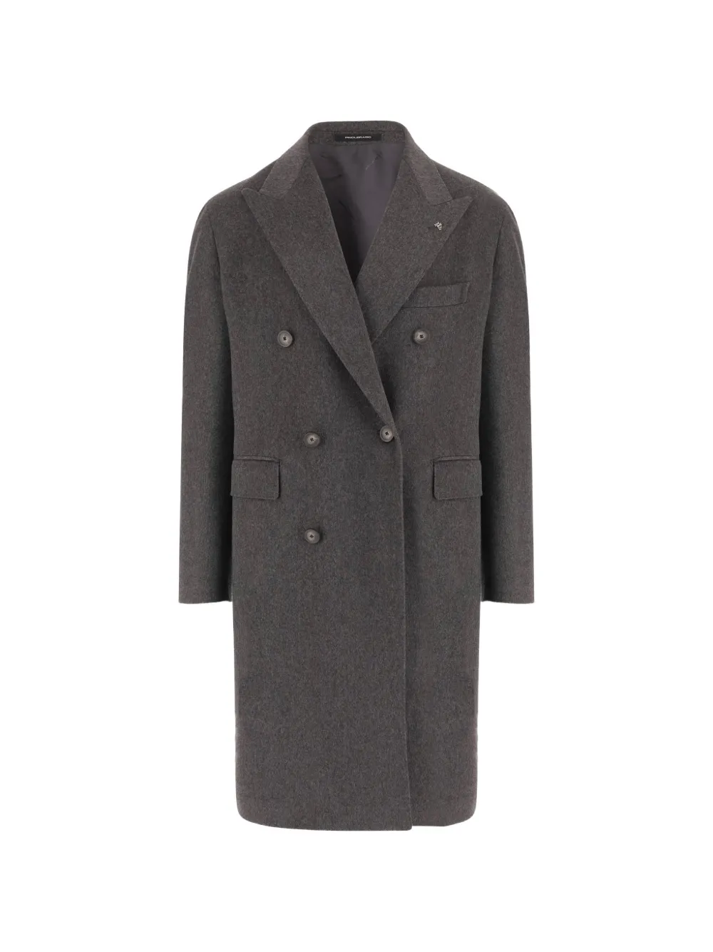 Tagliatore double-breasted wool coat - Grau