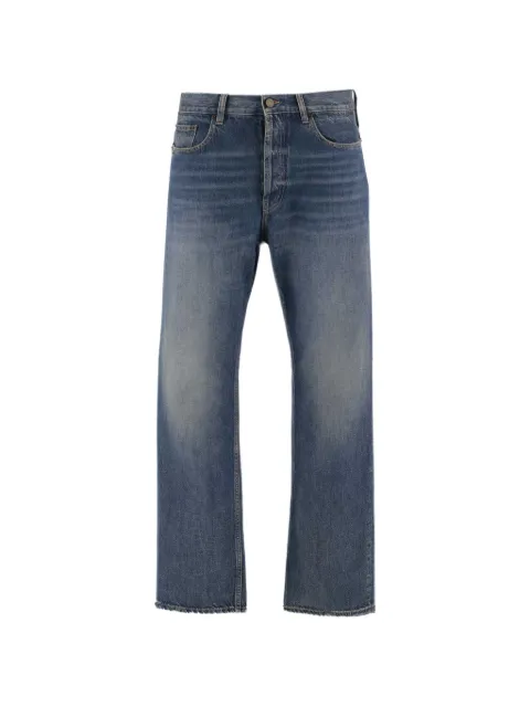 Saint Laurent loose straight mid-rise jeans